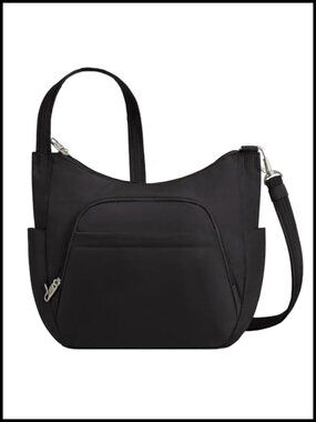 Anti-Theft Classic Crossbody Bucket Bag Slash-Resistant RFID Travel